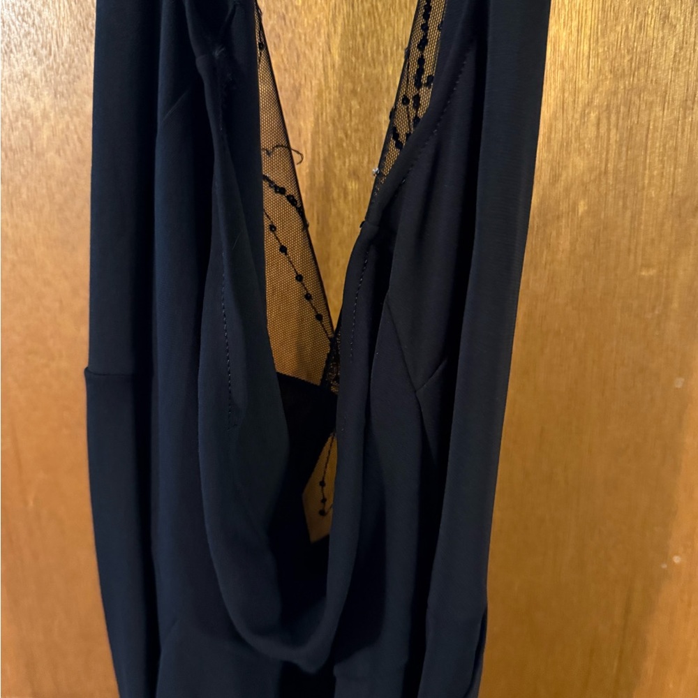 BCBGMaxAzria Black Sequin Backless Dress - Picture 5 of 5